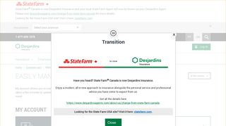 Manage your Insurance Online | Desjardins ... - State Farm Canada