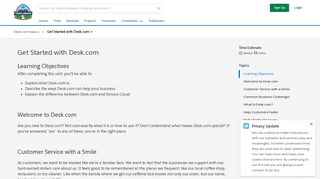 Get Started with Desk.com Unit | Salesforce Trailhead