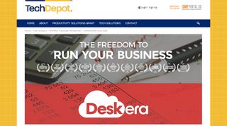 Deskera ERP Cloud Suite - Tech Depot - SME Portal