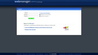 WebManager | Log In