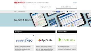 Products & Services : NEOJAPAN Inc.