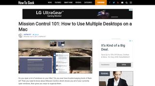 Mission Control 101: How to Use Multiple Desktops on a Mac