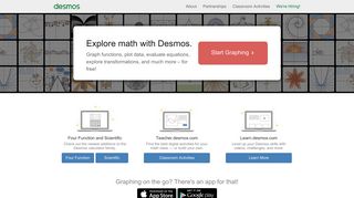 Desmos | Beautiful, Free Math