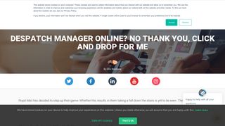 Despatch manager Online? No thank you, Click & Drop for me