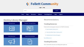 Destiny Library Manager | Follett