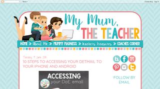 My Mum, the Teacher: 10 steps to accessing your DETmail to your ...