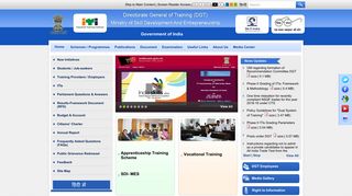 Home Page :: Directorate General of Training (DGT)