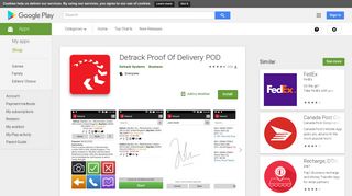 Detrack Proof Of Delivery POD - Apps on Google Play