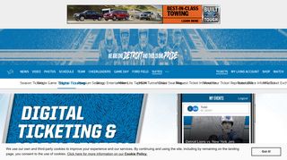 Digital Ticketing - The Official Site of the Detroit Lions