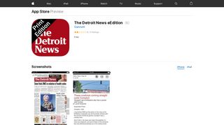 The Detroit News eEdition on the App Store - iTunes - Apple