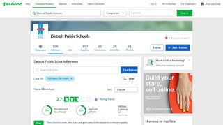 Detroit Public Schools Reviews | Glassdoor