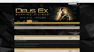DX universe app problem - Square Enix Forums