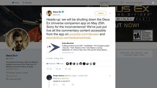 Deus Ex on Twitter: 