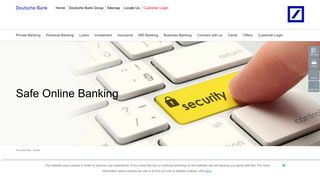 Safe Online Banking - Deutsche Bank