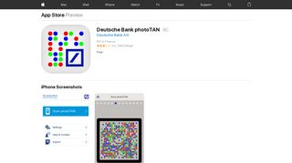 Deutsche Bank photoTAN on the App Store - iTunes - Apple