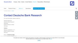 Login - Deutsche Bank Research