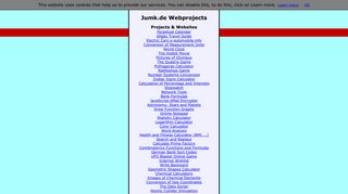 Jumk.de Webprojects & Webservices - Jumk.de Webprojekte