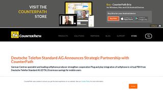 Deutsche Telefon Standard AG Announces Strategic Partnership with ...