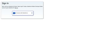 Sign In - Salesforce Developers