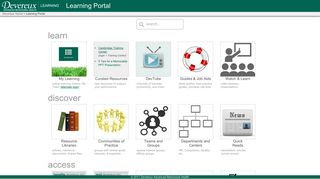 Devereux Learning Portal