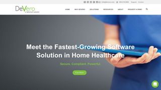 DeVero Home Health Software | DeVero Demo Request | Capterra