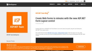 Create Web Forms in minutes with the new ASP.NET Form Layout ...