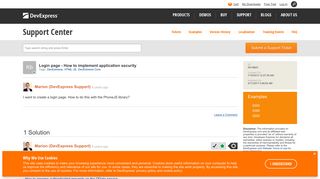 KA18823 - Login page - How to implement application security ...