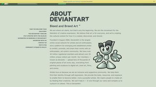 About DeviantArt | DeviantArt