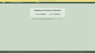 Forgot Password or Username | DeviantArt