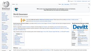 Devitt Insurance - Wikipedia