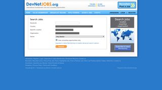 Search Jobs - DevNetJobs