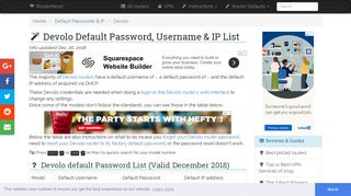 Devolo Default Password, Login & IP List (updated December 2018 ...