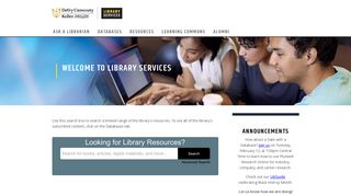 DeVry University Library Services