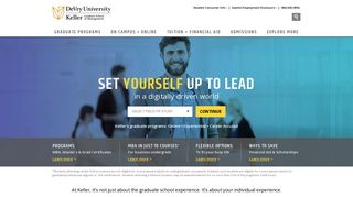 Keller | Graduate School of Management: Online & On Campus ...