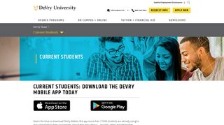 Current Students | DeVry University