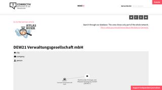 DEW21 Verwaltungsgesellschaft mbH - Filzdecke Ruhr – correctiv.org