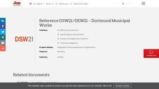 cut-e: Reference DSW21/DEW21 - Dortmund Municipal Works | AON
