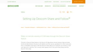 Setting Up Dexcom Share and Follow® | Dexcom Provider