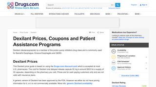 Dexilant Prices, Coupons & Patient Assistance Programs - Drugs.com
