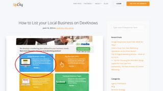 How to List your Local Business on DexKnows | UpCity