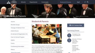 Dexter Community Schools: Students & Parents