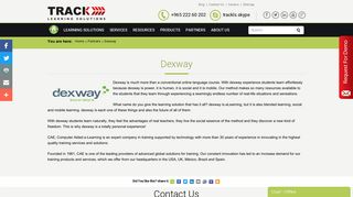 Dexway - Track Learning Solutions