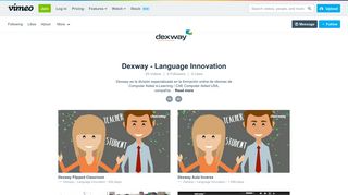 Dexway - Language Innovation on Vimeo