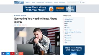 Everything You Need to Know About myPay | Military.com