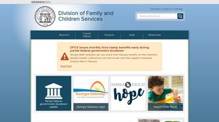 Division of Family and Children Services - Georgia.gov
