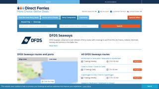 DFDS Seaways - Ferry Booking, timetables and tickets - Direct Ferries