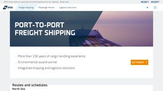 Freight & Shipping | Freight Shipping Services - DFDS
