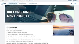 WiFi | Onboard | DFDS