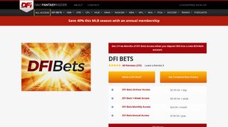 DFI Bets Access | Convenient Sports Bets and Strategies | Daily ...