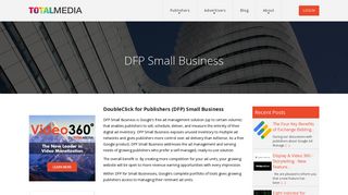 DFP Small Business - Total Media Group